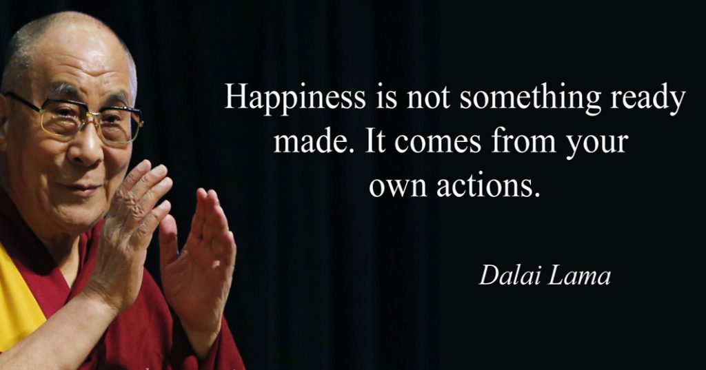 Dalai Lama On Happiness