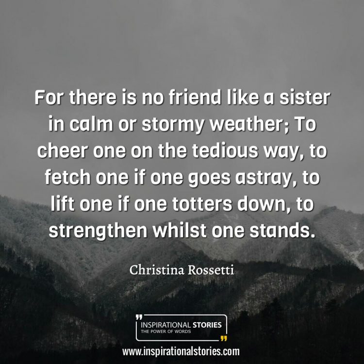 Best 70 Sister Quotes And Sayings With Images - Inspirational Stories