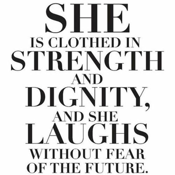Strong Women Quote Laugh