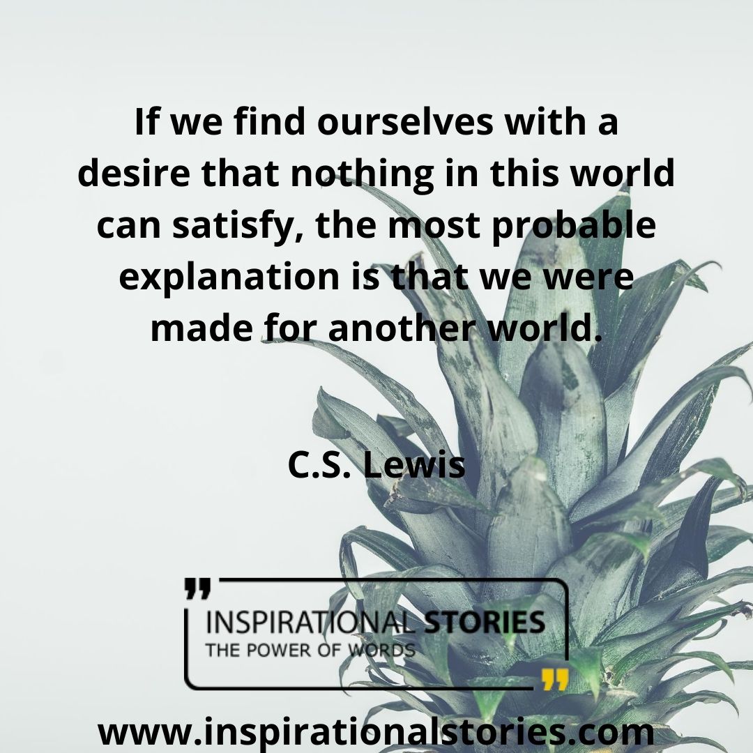 C S Lewis Quotes
