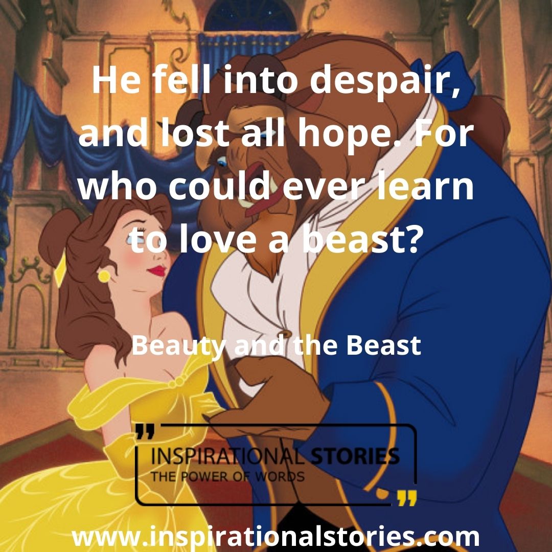 Beauty And The Beast Quotes And Sayings