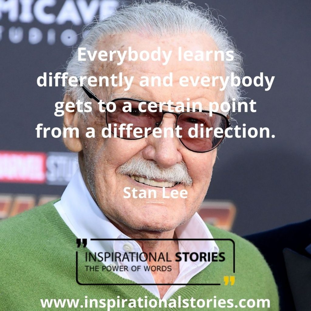 60+ Inspirational Quotes Of Stan Lee And Life Story