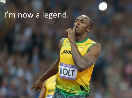 Usain Bolt legend
