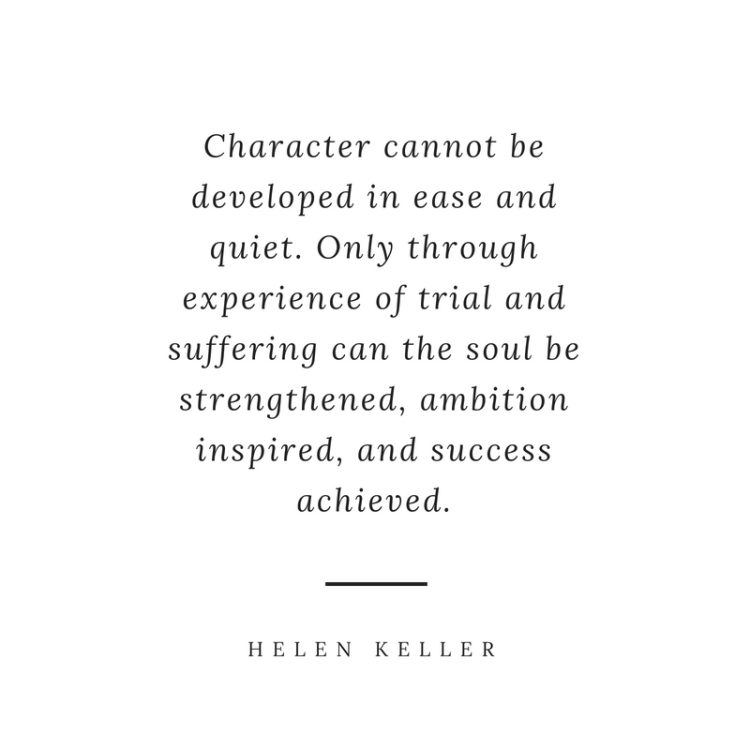 Helen Keller quotes about strength