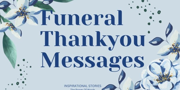 Funeral Thank You Note